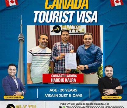 Hardik Canada Tourist
